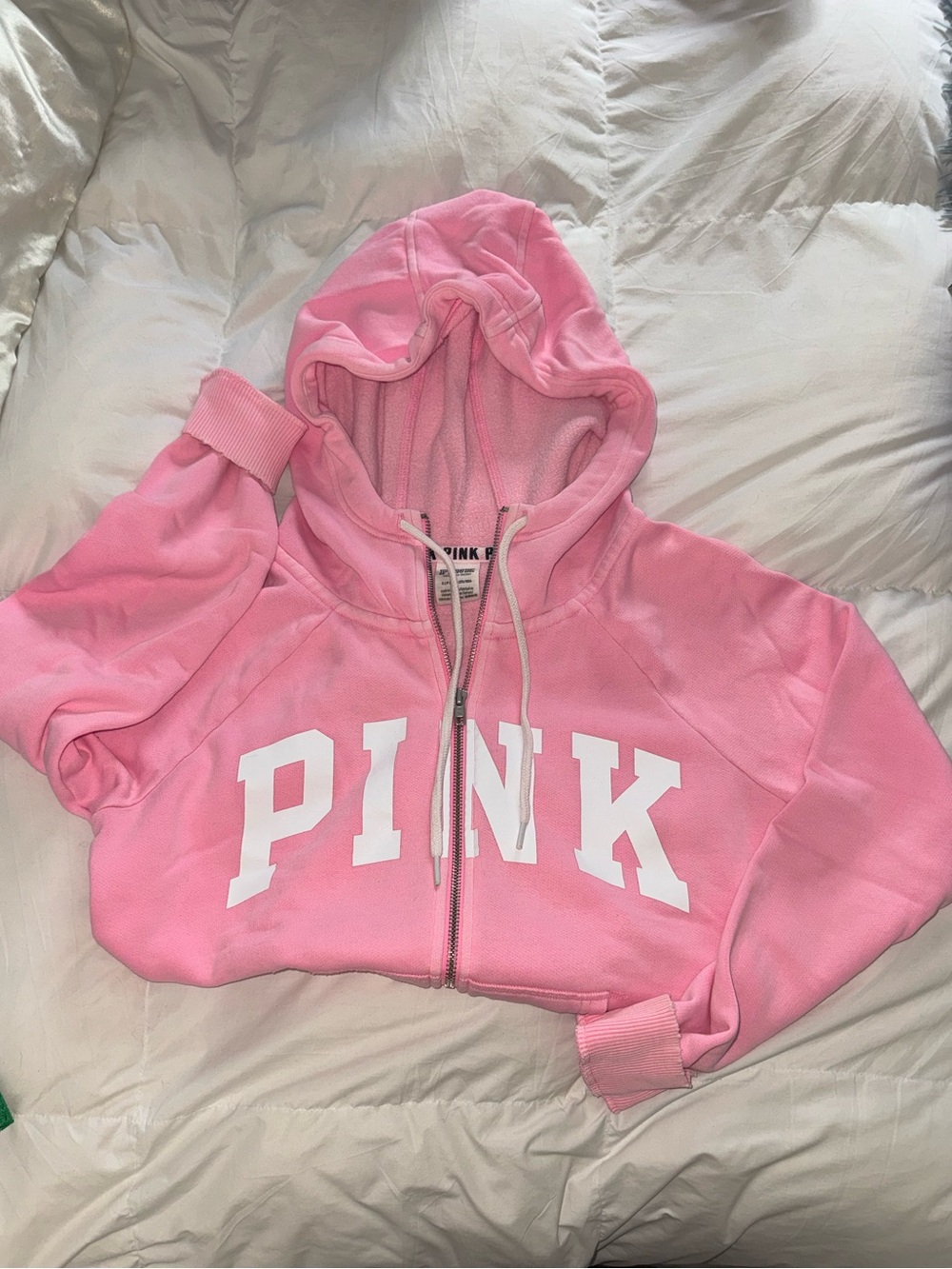 Victoria's Secret PINK Baby Pink Fleece Hoodie